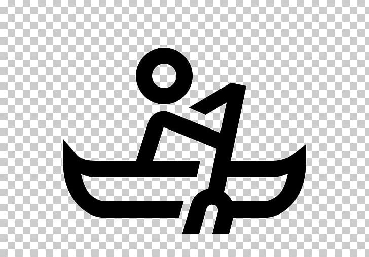 Canoe Slalom Computer Icons Canoeing PNG, Clipart, Area, Black And White, Boat, Brand, Canoe Free PNG Download