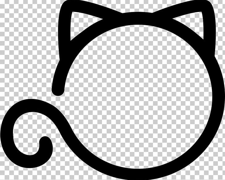 Cat Computer Icons PNG, Clipart, Animals, Area, Artwork, Black, Black And White Free PNG Download
