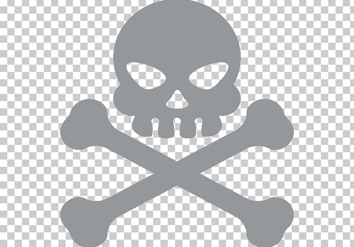 Emoji Skull And Crossbones Emoticon Calavera PNG, Clipart, Black And White, Bone, Calavera, Death, Emoji Free PNG Download