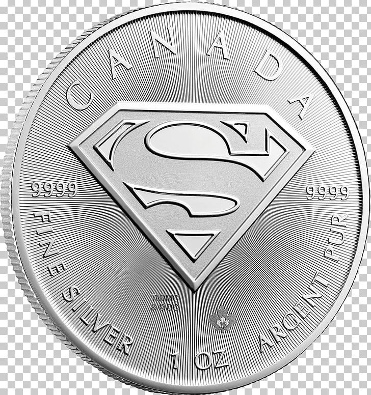 Superman Silver Coin Silver Coin Royal Canadian Mint PNG, Clipart,  Free PNG Download