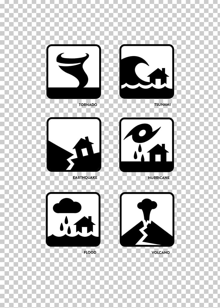 Natural Disaster Nature Sign PNG, Clipart, Angle, Area, Black, Black And White, Brand Free PNG Download