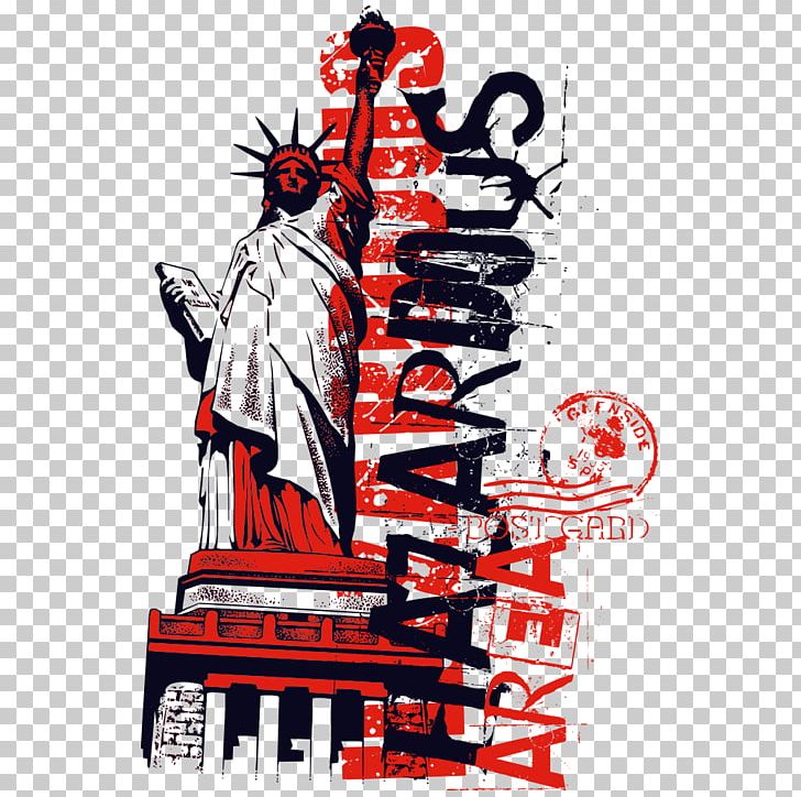 Statue Of Liberty Printed T-shirt Clothing PNG, Clipart, Art, Brand, Collar, Cotton, Fas Free PNG Download