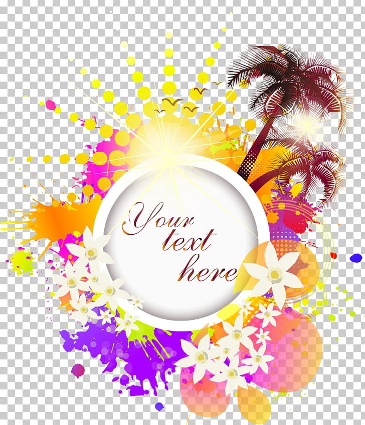 Summer Elements PNG, Clipart, Computer Icons, Decorative Elements, Decorative Patterns, Design Element, Flower Free PNG Download