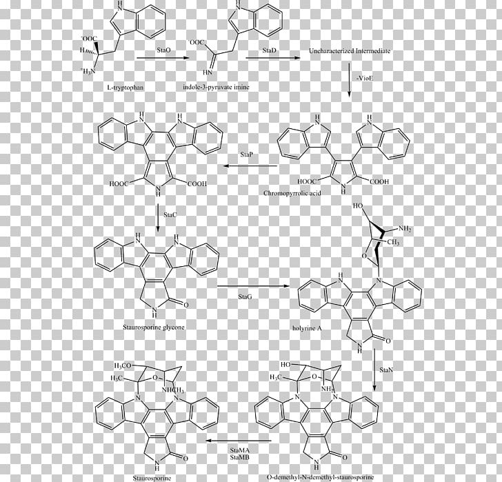 Staurosporine Midostaurin Chemical Synthesis Pharmaceutical Drug Semisynthesis PNG, Clipart, Acute Myeloid Leukemia, Alkaloid, Angle, Apoptosis, Area Free PNG Download