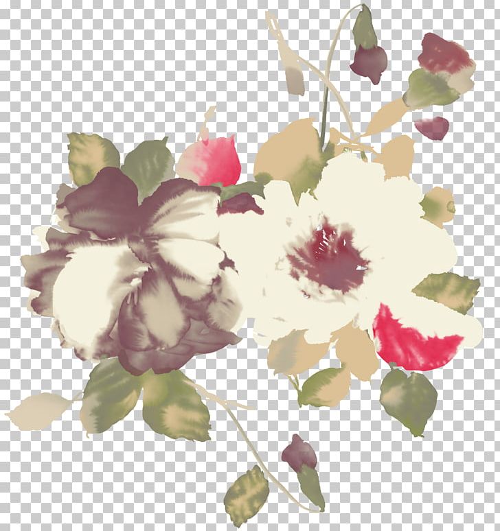 Watercolor Painting Flower PNG, Clipart, Art, Blossom, Branch, Cherry Blossom, Cut Flowers Free PNG Download