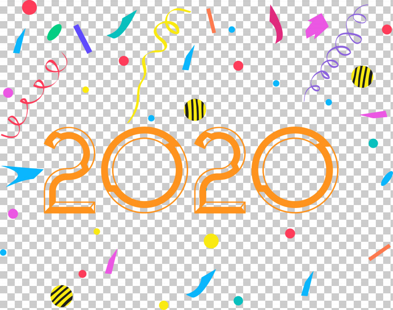 Happy New Year 2020 New Year 2020 New Years PNG, Clipart, Circle, Confetti, Happy New Year 2020, Line, New Year 2020 Free PNG Download