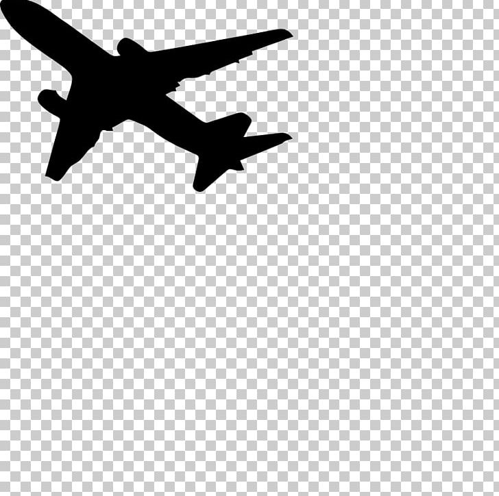 Airplane Aircraft Silhouette PNG, Clipart, Aerospace Engineering, Aircraft, Airplane, Air Travel, Angle Free PNG Download