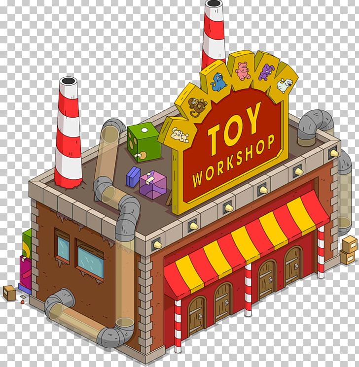 The Simpsons: Tapped Out Santa's Toy Workshop Building PNG, Clipart,  Free PNG Download