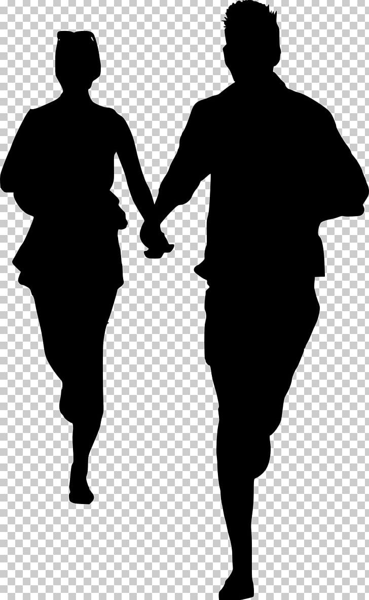 Silhouette Photography Drawing PNG, Clipart, Animals, Black And White, Couple, Desktop Wallpaper, Download Free PNG Download
