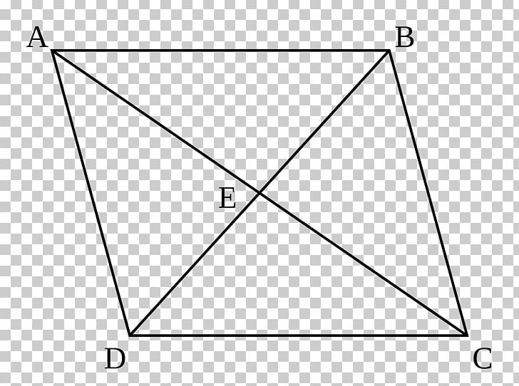 Parallelogram Law Rhombus Quadrilateral Diagonal PNG, Clipart, Abcd, Angle, Area, Black And White, Circle Free PNG Download