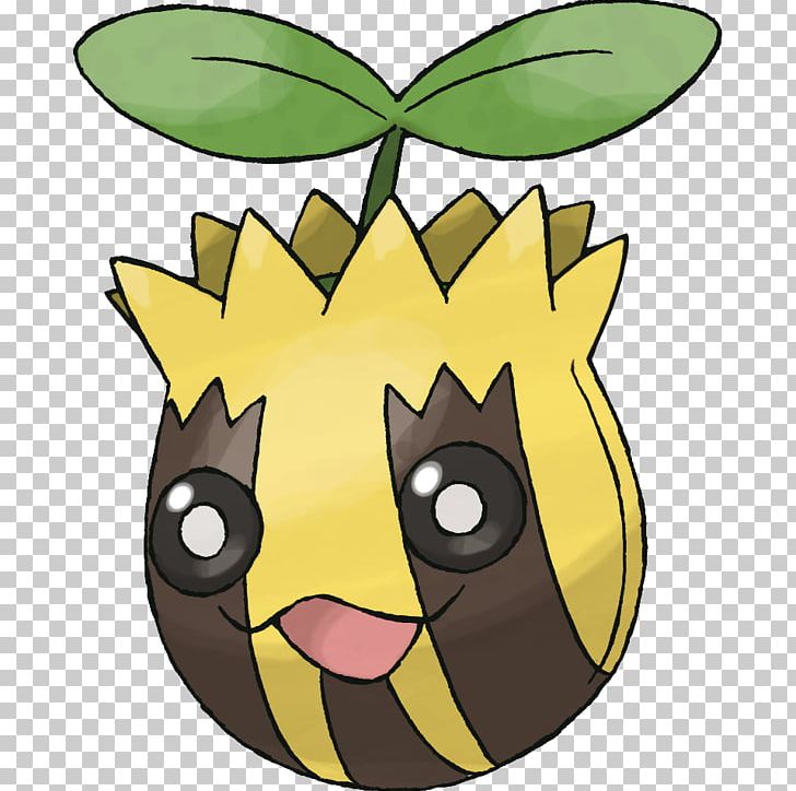 Pokémon X And Y Pokémon Gold And Silver Sunkern Sunflora PNG, Clipart, Bulbasaur, Food, Fruit, Johto, Leaf Free PNG Download