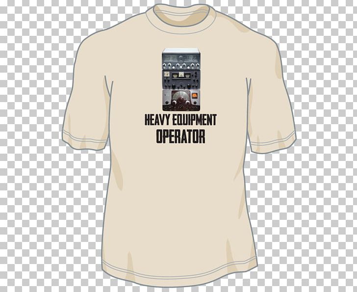 T-shirt Heavy Equipment Operator Radio PNG, Clipart, Active Shirt, Amateur Radio, Amateur Radio Operator, Beige, Brand Free PNG Download