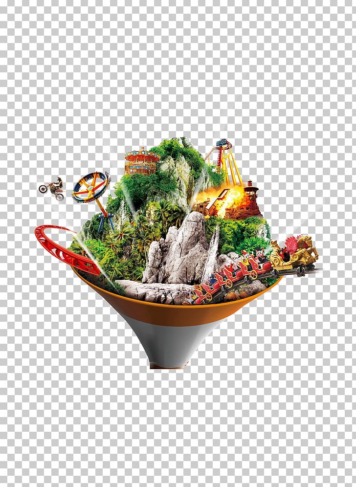 Floating Island Amusement Park PNG, Clipart, Adobe Illustrator, Advertising, Amusement, Car Park, Car Parking Free PNG Download