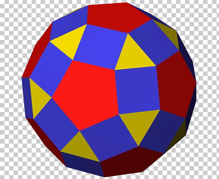 Polyhedron Mathematics Geometry Rhombicosidodecahedron Archimedean Solid PNG, Clipart, Archimedean Solid, Area, Ball, Blue, Brazuca Free PNG Download