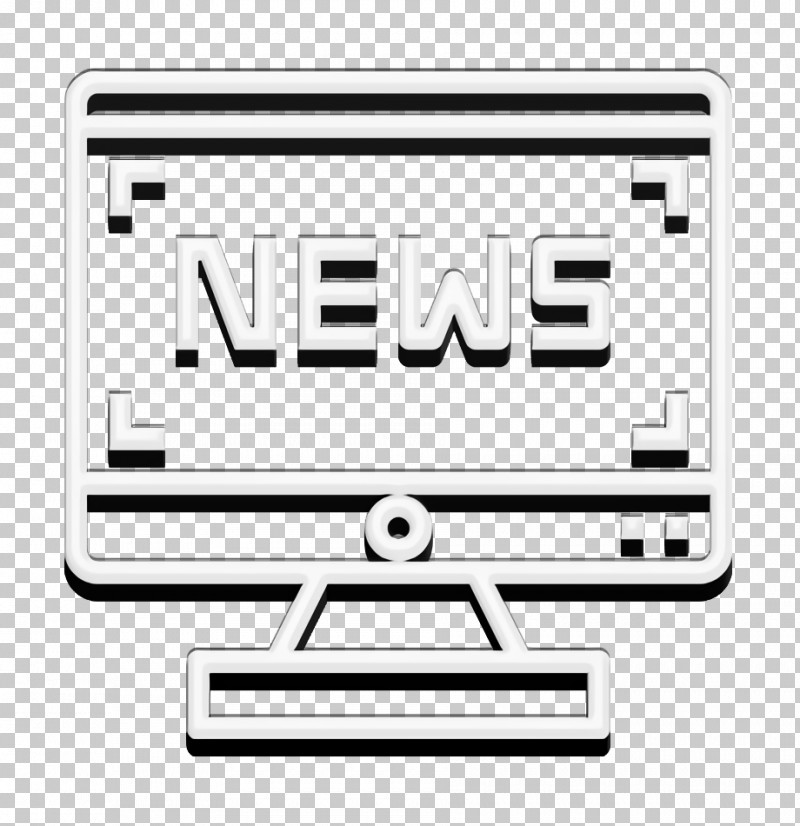 News Icon Newspaper Icon PNG, Clipart, Line, News Icon, Newspaper Icon, Technology, Text Free PNG Download