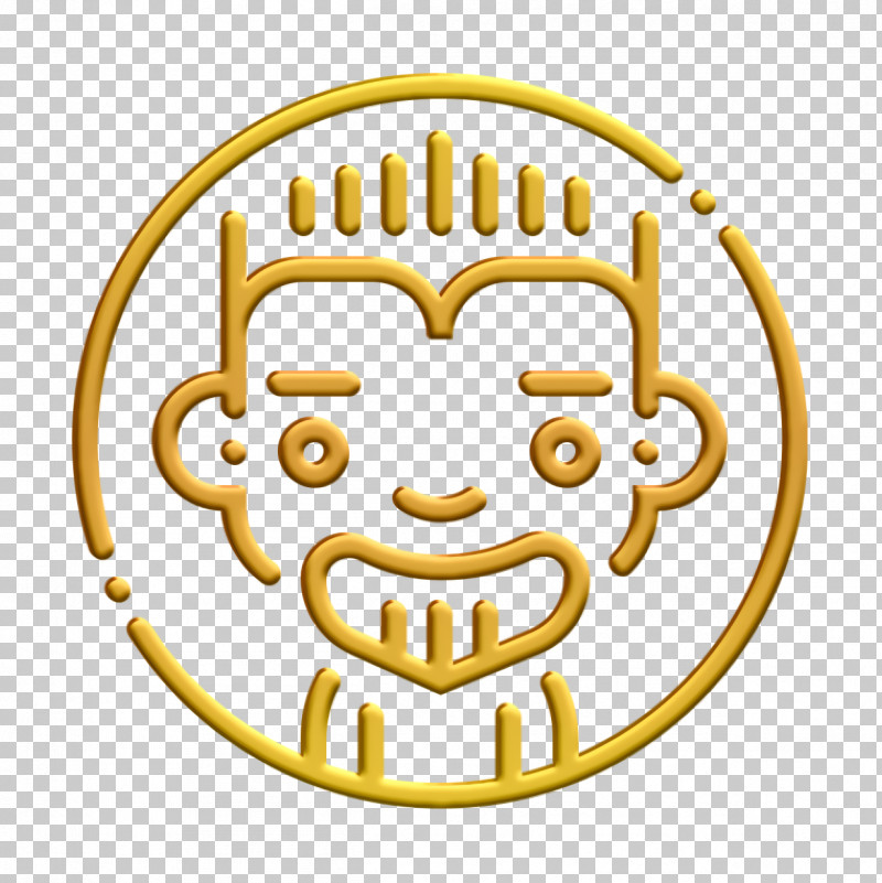 Avatars Icon Spiky Hair Icon Man Icon PNG, Clipart, Avatars Icon, Comedy, Emoticon, Face, Facial Expression Free PNG Download