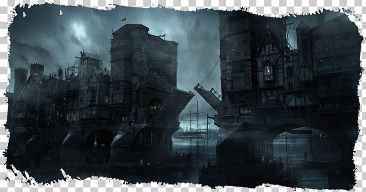Thief Concept Art Artist PNG, Clipart, Art, Artist, Black And White, Building, Computer Wallpaper Free PNG Download