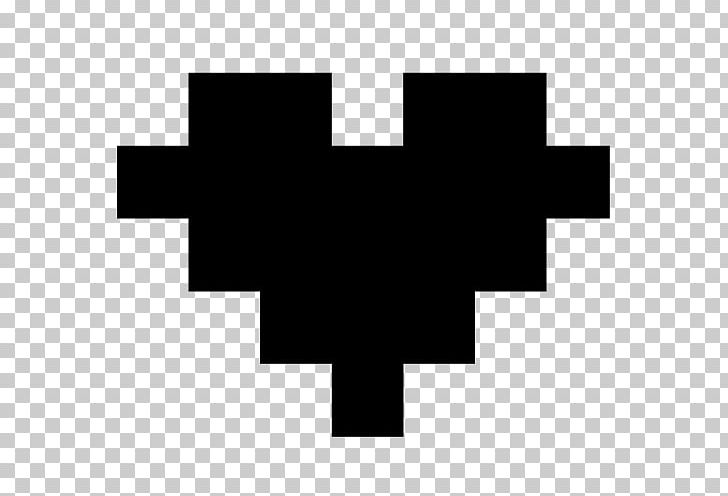 Heart Pixel Art PNG, Clipart, Angle, Black, Black And White, Computer Icons, Cross Free PNG Download
