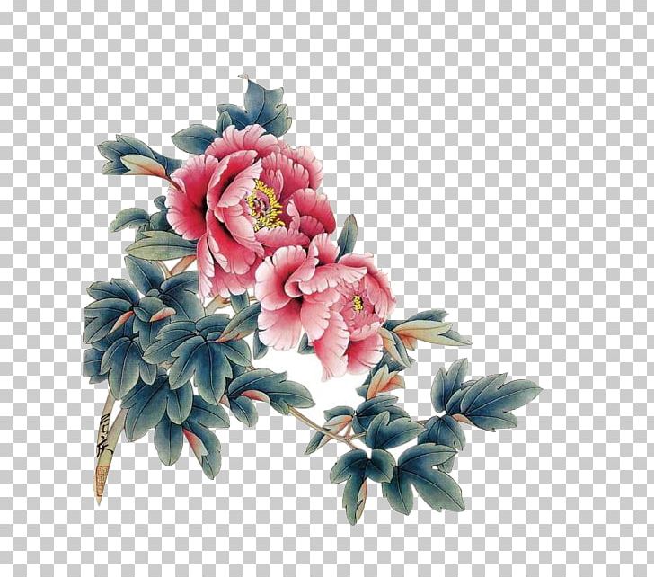 China Chinoiserie Gongbi Ink Wash Painting PNG, Clipart, Artificial Flower, Artistic, Artistic Conception, Blossom, Chinese Painting Free PNG Download