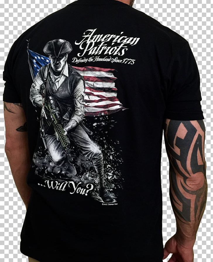 Long-sleeved T-shirt Patriot Ordnance Factory United States PNG, Clipart, Black, Brand, Clothing, Direct Impingement, Information Free PNG Download