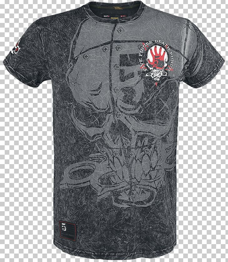 T-shirt Five Finger Death Punch EMP Merchandising PNG, Clipart, Active ...