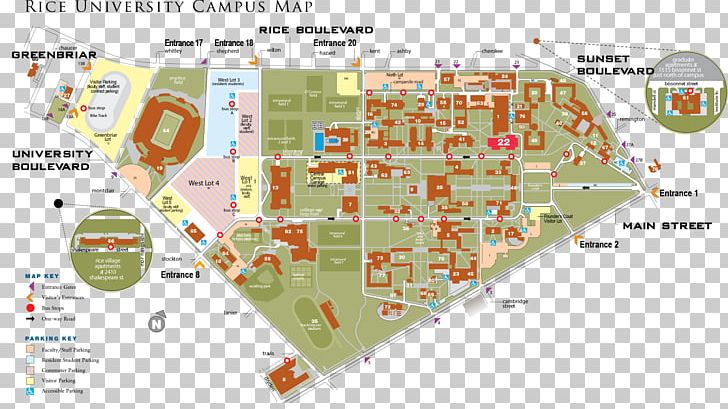 Campus Of Rice University Transportation & Parking Services Texas Tech University PNG, Clipart, Diagram, Houston, Land Lot, Line, Map Free PNG Download