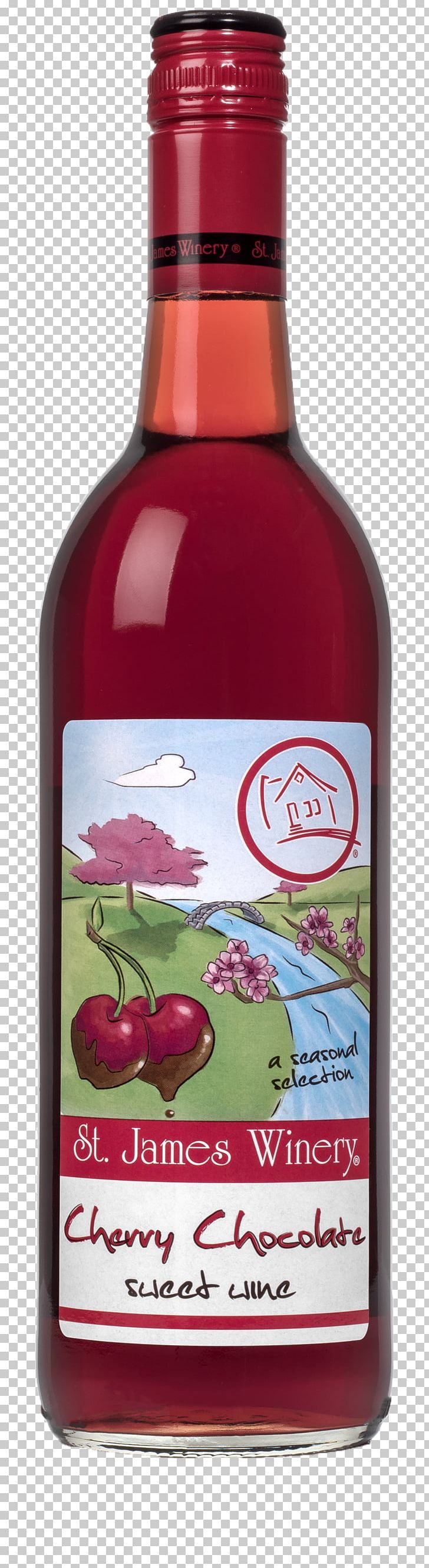 Liqueur St. James Winery Cherry Norton PNG, Clipart, Alcoholic Beverage, Berry, Bottle, Cherry, Chocolate Free PNG Download