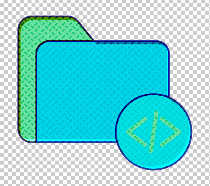 Coding Icon PNG, Clipart, Aqua, Coding Icon, Line, Rectangle, Turquoise Free PNG Download