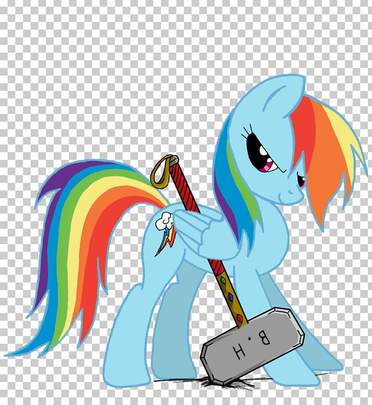 Pony Horse Rainbow Dash Banhammer PNG, Clipart, Animals, Art, Beak, Bird, Cartoon Free PNG Download