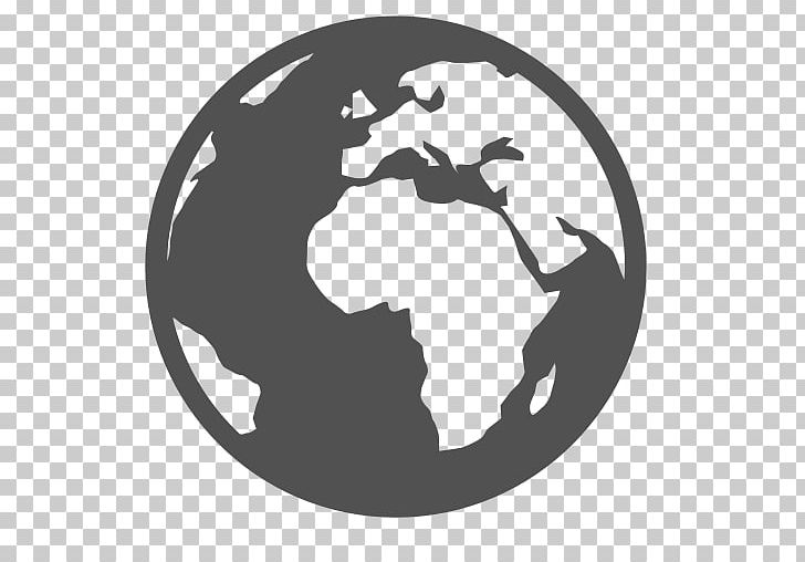 Globe World Computer Icons PNG, Clipart, Apple Icon Image Format, Black And White, Circle, Computer Wallpaper, Font Awesome Free PNG Download