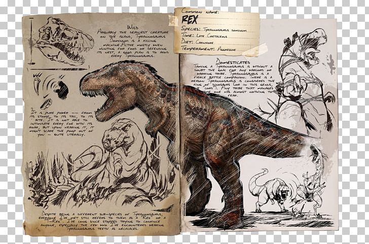 ARK: Survival Evolved Tyrannosaurus Mosasaurus Spinosaurus Dinosaur PNG, Clipart, Allosaurus, Ark Survival Evolved, Carnivore, Dinosaur, Direwolf Free PNG Download