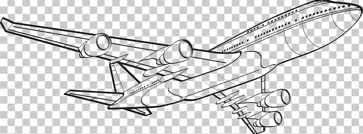 Free Vector  Airplane flying hand drawn sketch vector background