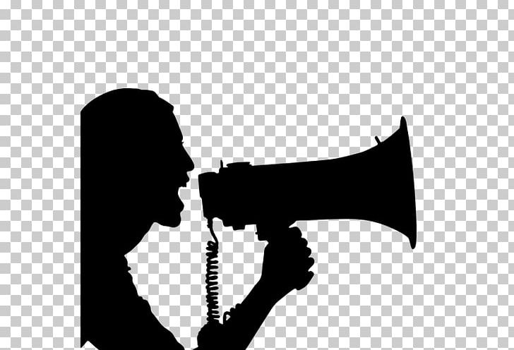 Megaphone PNG, Clipart, Black, Black And White, Brass Instrument, Connection, Human Behavior Free PNG Download