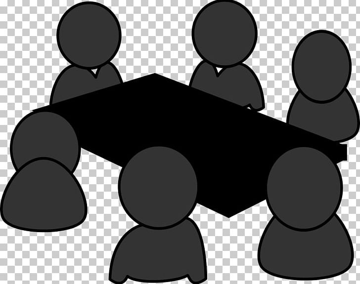 Meeting Computer Icons Grayscale PNG, Clipart, Black, Black And White, Circle, Communication, Computer Icons Free PNG Download