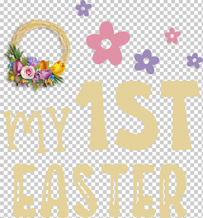 Happy Easter Day My 1st Easter PNG, Clipart, Happiness, Happy Easter Day, Human Body, Jewellery, Line Free PNG Download