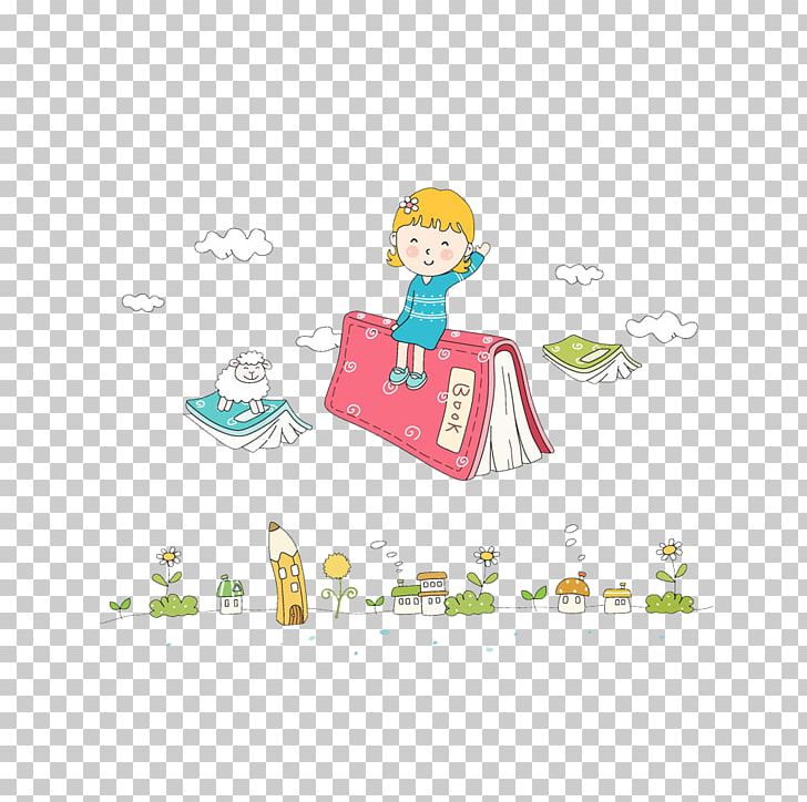Childhood Cartoon Illustration PNG, Clipart, Animation, Art, Book, Book Icon, Booking Free PNG Download