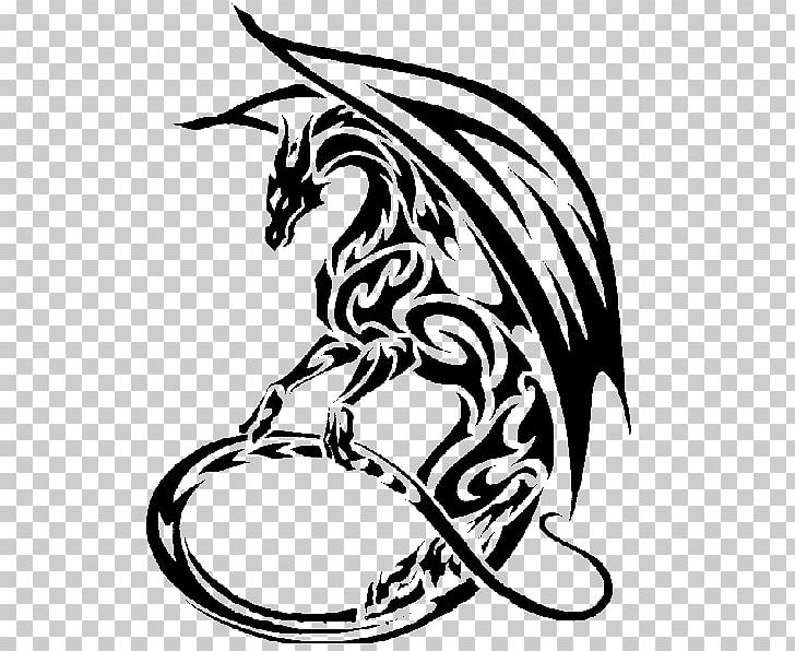 Tattoo Artist Stencil Designs Dragon Sleeve Tattoo PNG Clipart Art  Artwork Bearded Dragons Black And White