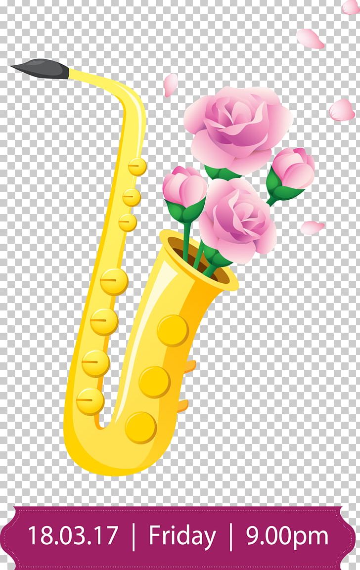 Saxophone Euclidean PNG, Clipart, Download, Flower, Flower Pattern, Flowers, Flowers Vector Free PNG Download
