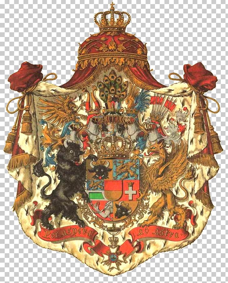 Grand Duchy Of Mecklenburg-Schwerin Grand Duchy Of Mecklenburg-Strelitz House Of Mecklenburg PNG, Clipart, Brass, Christmas Ornament, Coat Of Arms, Crown, Duchy Free PNG Download