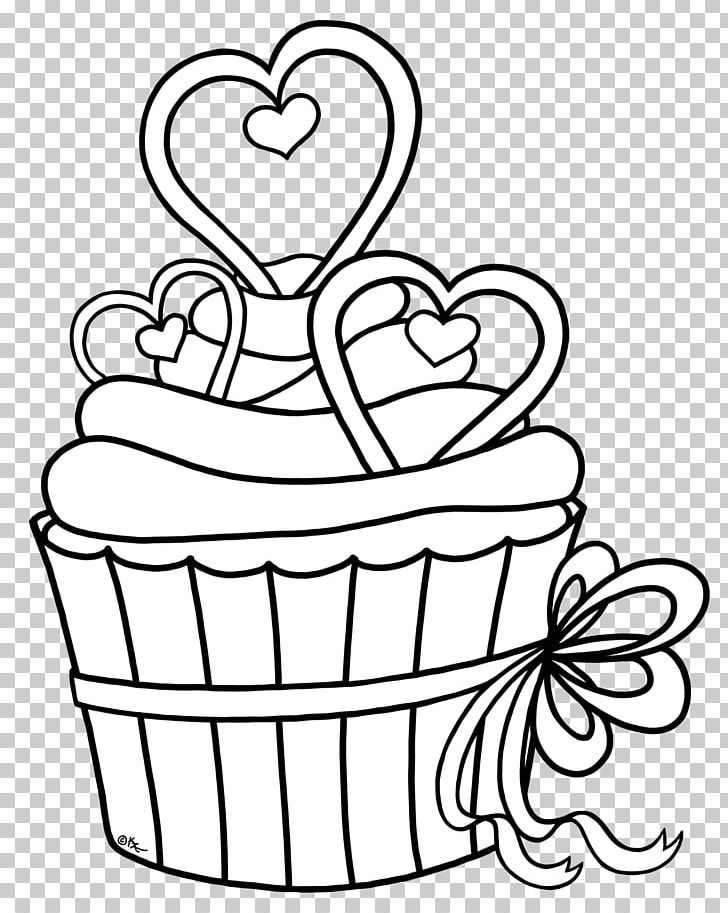 Cupcake Drawing Black And White Coloring Book PNG, Clipart, Black And White, Clip Art, Coloring Book, Cupcake, Drawing Free PNG Download