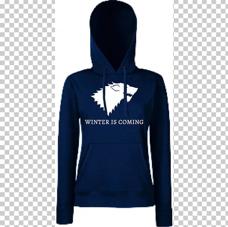 T-shirt Winter Is Coming House Stark Bluza Cotton PNG, Clipart, Active Shirt, Blue, Bluza, Brand, Campsite Free PNG Download