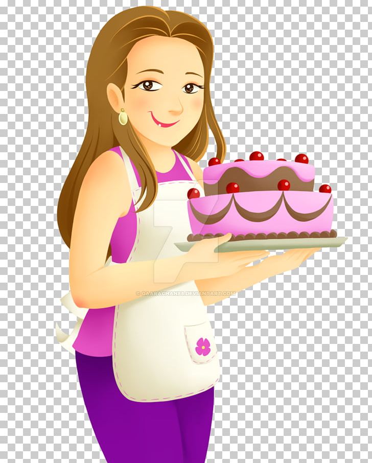 Pastry Chef Cake PNG, Clipart, Abdomen, Arm, Brown Hair, Cake, Cartoon Free PNG Download