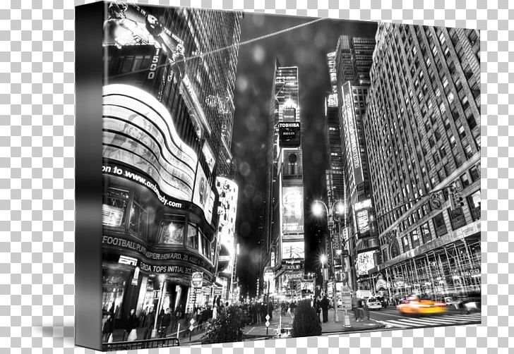 Kind Times Square Canvas Gallery Wrap Art PNG, Clipart, Art, Black, Black And White, Canvas, Gallery Wrap Free PNG Download