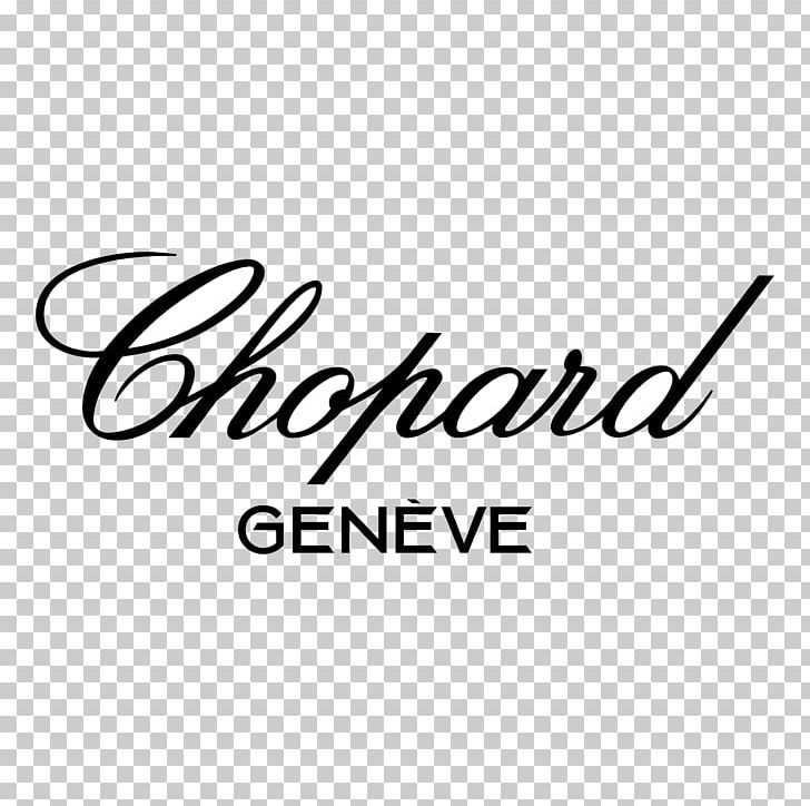 Logo Chopard Brand Emblem Clock PNG, Clipart, Area, Black, Black And White, Brand, Brilliant Free PNG Download