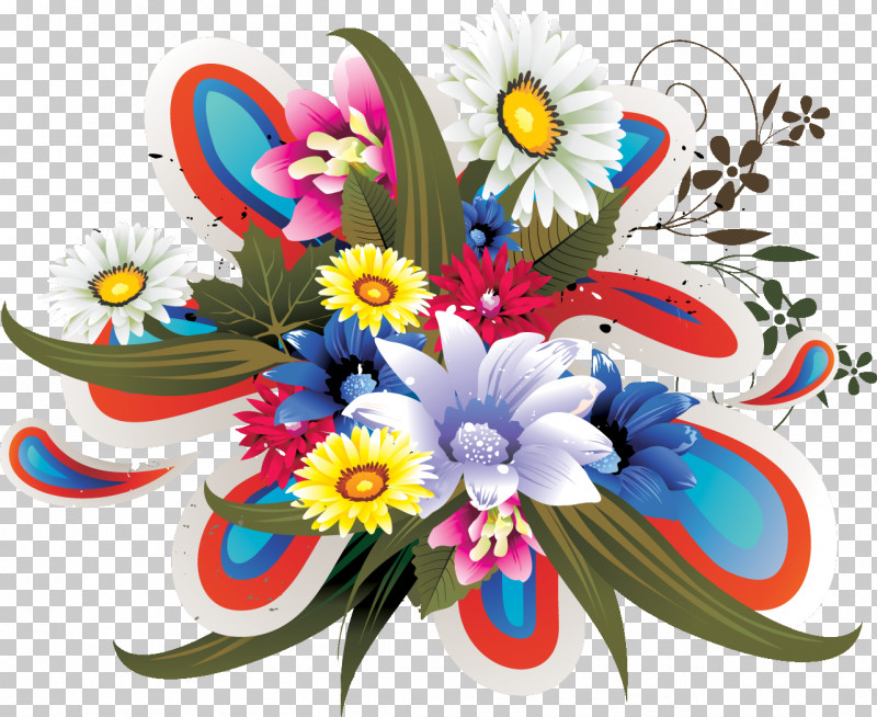 buke of flowers png clipart