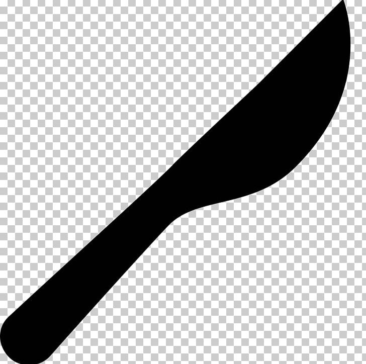 Knife Computer Icons Kitchen Knives Fork PNG, Clipart, Black And White, Blade, Butcher Knife, Cold Weapon, Computer Icons Free PNG Download