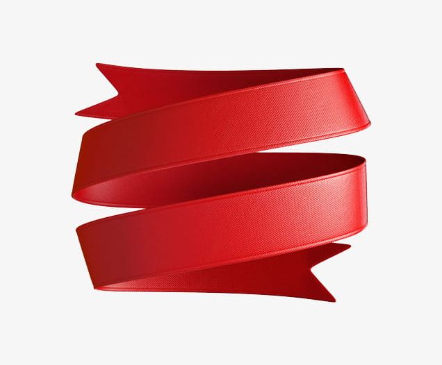 Rotating Red Ribbon PNG, Clipart, Color, Red, Red Clipart, Ribbon, Ribbon Clipart Free PNG Download