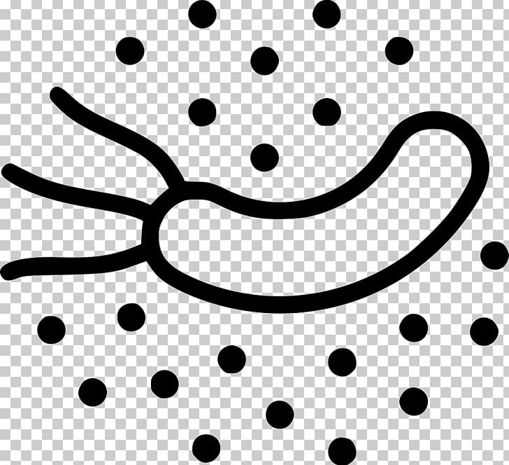 Bacteria Microorganism Black And White Computer Icons PNG, Clipart, Artwork, Bacteria, Black, Black And White, Circle Free PNG Download