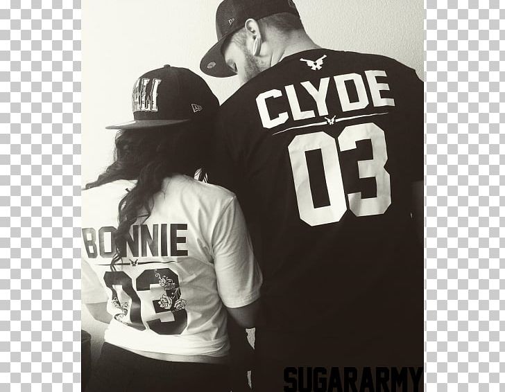 T-shirt Jersey Bonnie And Clyde Couple PNG, Clipart,  Free PNG Download