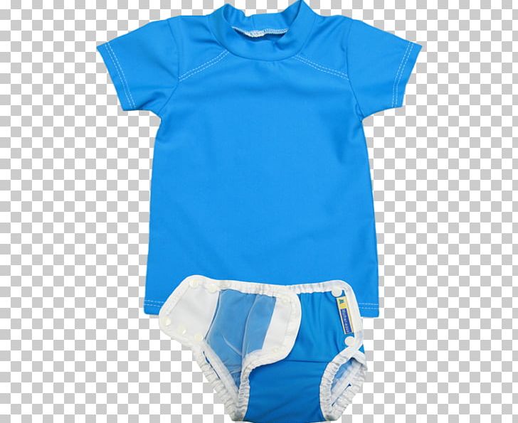 Baby & Toddler One-Pieces Swim Diaper T-shirt Swimming Pool PNG, Clipart, Azure, Baby Products, Baby Toddler Onepieces, Blue, Cloth Diaper Free PNG Download